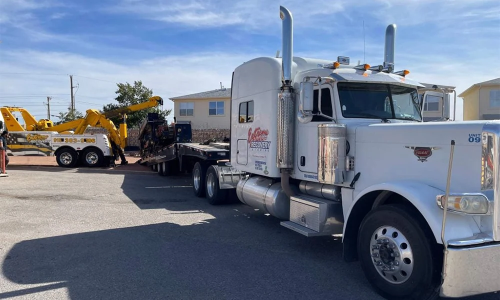 heavy equipment loading and hauling